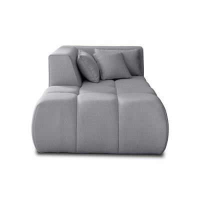 Module d'assise méridienne gauche en Tissu - CARACAS LISA DESIGN