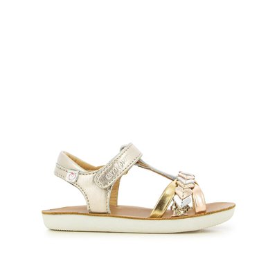 Sandales cuir Goa Tresse Love SHOO POM