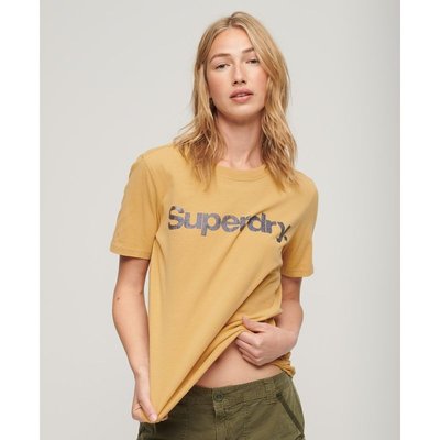 T-shirt Core à logo métallisé SUPERDRY