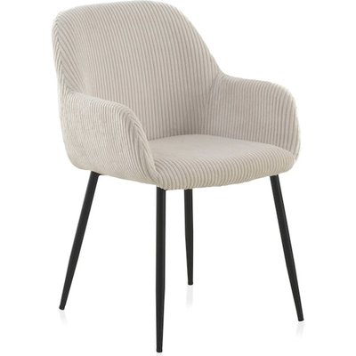 x4 Fauteuils tapissé en velours  pieds métal  design élégant RECOLLECTION