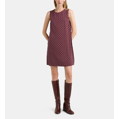 Robe courte corfou sans manches dot GALERIES LAFAYETTE