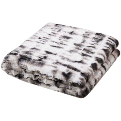 Plaid tissu doux Opulence ombre 140 x 200 cm CMP