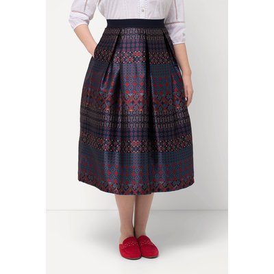 Jupe esprit champêtre, motif à rayures ULLA POPKEN