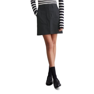Minijupe régulière en Organic Cotton-Lyocell stretch MARC O'POLO