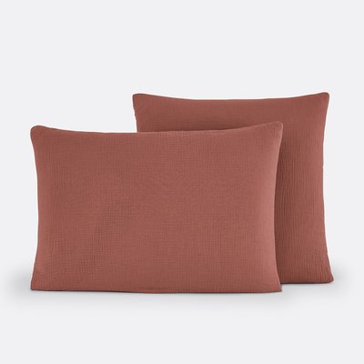 Federa per guanciale cotone garzato/cotone lavato, Kumco LA REDOUTE INTERIEURS