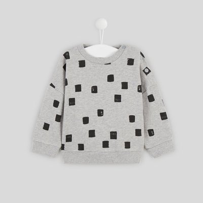 Sweat imprimé en coton BIO, Oeko-Tex BOUT'CHOU