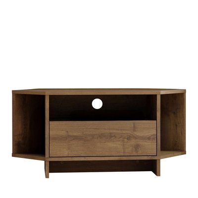 Meuble TV d'angle 1 porte en bois L95,7cm- CANO DRAWER