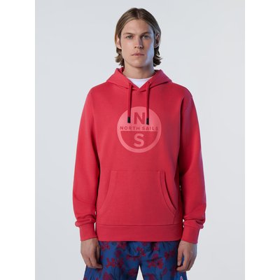 Sweat à capuche avec grand logo imprimé NORTH SAILS