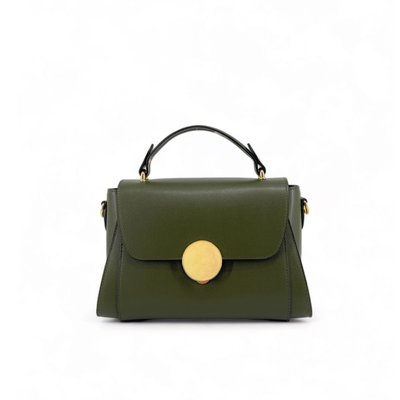 Sac à main en cuir grainé APOLLINE OH MY BAG