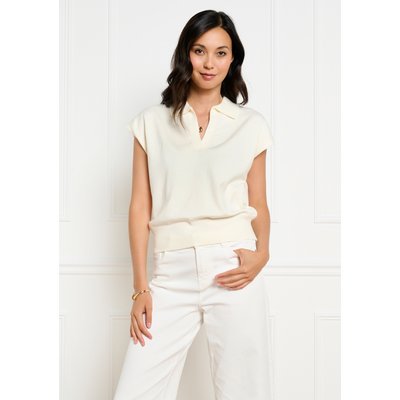 Pull col polo fluide LOLALIZA