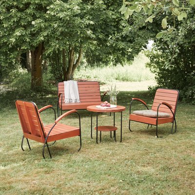 Salon de jardin en acacia massif 4 places KEY WOOD TIKAMOON