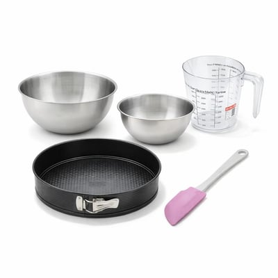 Set pâtisserie moule à manqué 30 cm, 2 bols à mixer, verre ZENKER