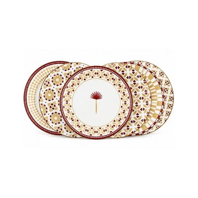Lot de 6 petites assiettes, SABELA ARTIME