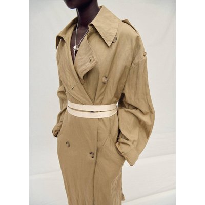 Trench oversize effet froissé MANGO