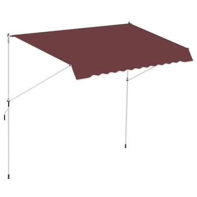 Auvent pare-soleil Aluminium Vert OUTSUNNY