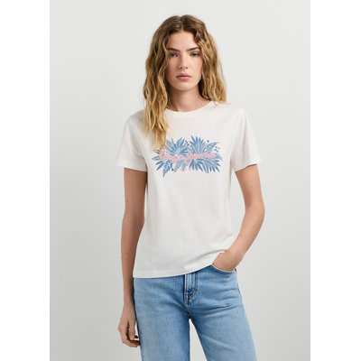 T-Shirt Avec Logo Imprimé Floral PEPE JEANS