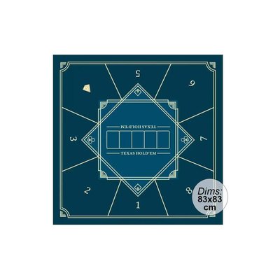 Tapis de poker carré 83 x 83 cm JARDINDECO