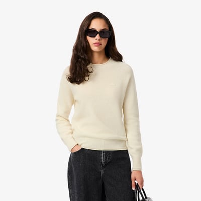 Pull maille 3D laine LACOSTE
