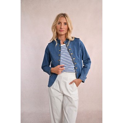 Veste officier denim MOLLY BRACKEN