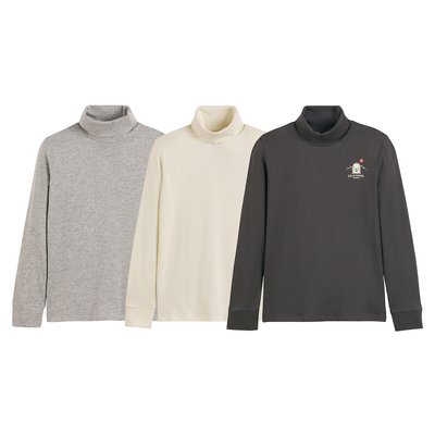 Pack of 3 Turtlenecks LA REDOUTE COLLECTIONS