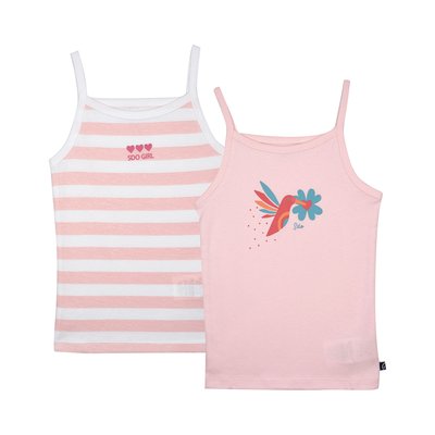 Lot de 2 debardeurs loïola enfant SUCRE D'ORGE