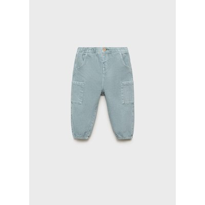 Pantalon cargo coton MANGO BABY