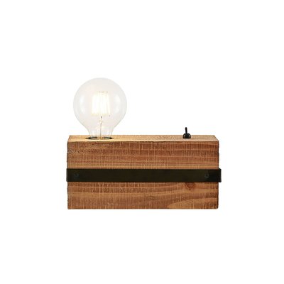 Lampe à poser en bois traditionnelle LINDBY