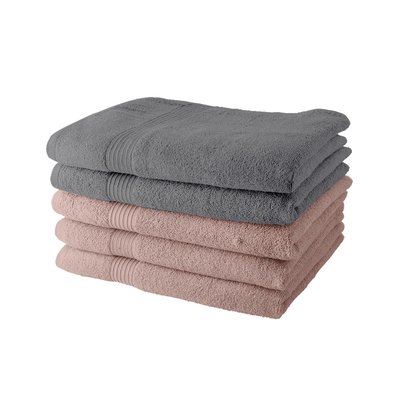 Lot de 5 Draps de Bain coton uni ESSENTIAL TODAY