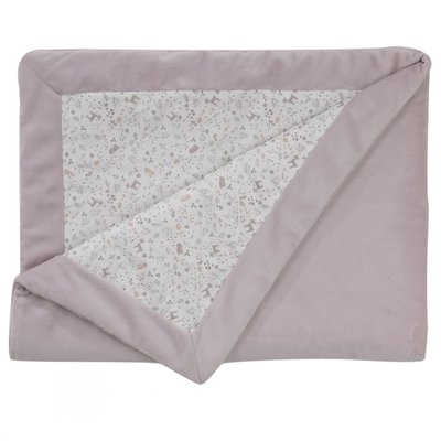 Couverture bébé double face 75x100 cm DOMIVA