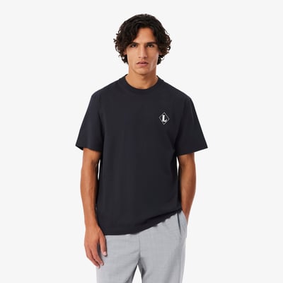 T-shirt fabriqué en France badge LACOSTE