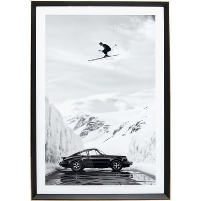Affiche encadrée ski KARE DESIGN