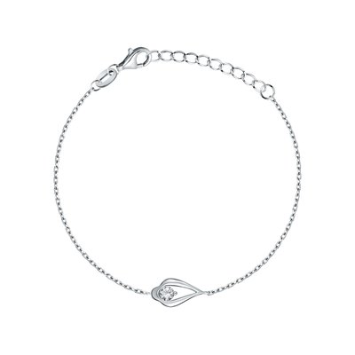 Bracelet en argent 925 et oxyde de zirconium CLEOR
