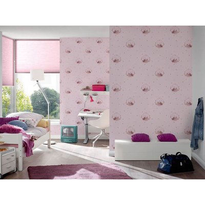 Papier Peint "Lapin et Chaton" HOME MAISON