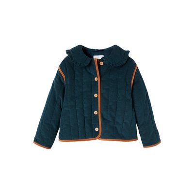 Veste kiltée en velours VERTBAUDET