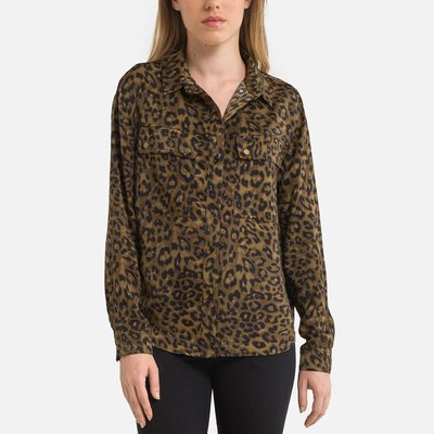 Leopard Print Buttoned Shirt FREEMAN T. PORTER