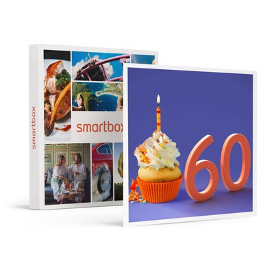 Joyeux anniversaire ! Pour homme 60 ans - SMARTBOX - Coffret Cadeau Multi-thèmes SMARTBOX