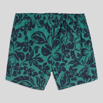 Short de bain imprimé feuillage en polyester recyclé, certifié OEKO-TEX MONOPRIX