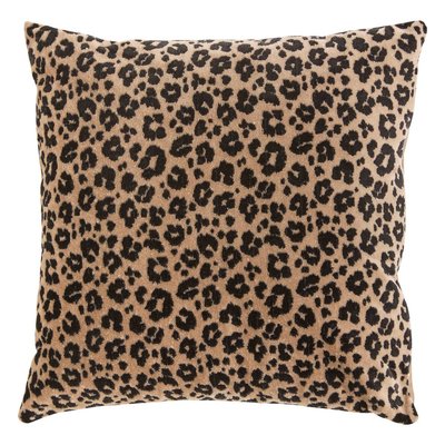 Coussin déhoussable en velours LYNRA ATMOSPHERA