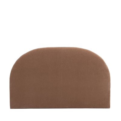 Tête de lit en tissu chenille demi - NOUSSA DRAWER