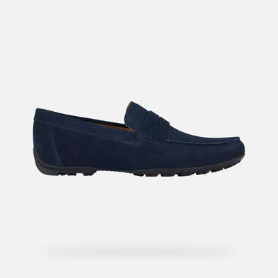 Mocassins cuir respirants Kosmopolis + Grip GEOX