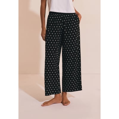 Pantalon de pyjama 7/8 à pois YRIS ETAM
