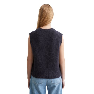 Pull-over régulier en mélange moelleux de laine vierge et de mohair MARC O’POLO DENIM