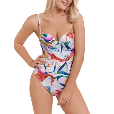 Maillot OPÉRA bain 1 pièce bustier préformé multipositions Nice LISCA