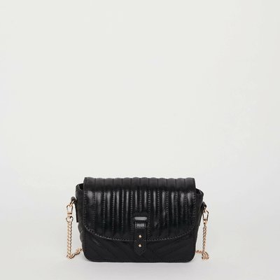 Gesteppte Tasche Servane Matelassé Foil mit Umschlag PETITE MENDIGOTE