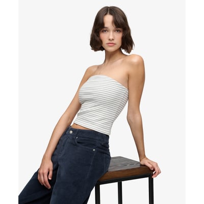 Top bandeau rayé Athletic Essentials SUPERDRY