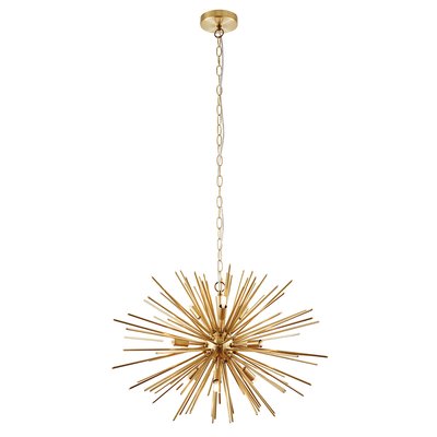 Satin Gold Pendant Light SO'HOME
