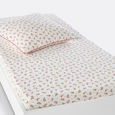 Drap housse coton lavé, Sabana LA REDOUTE INTERIEURS