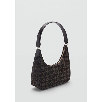 Sac porté épaule imprimé logo MANGO