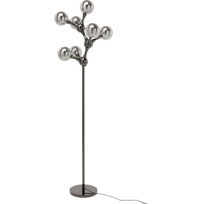 Lampadaire en verre et acier, ATOMIC BALLS KARE DESIGN