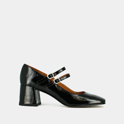 Escarpins talon 4 cm cuir La Redoute